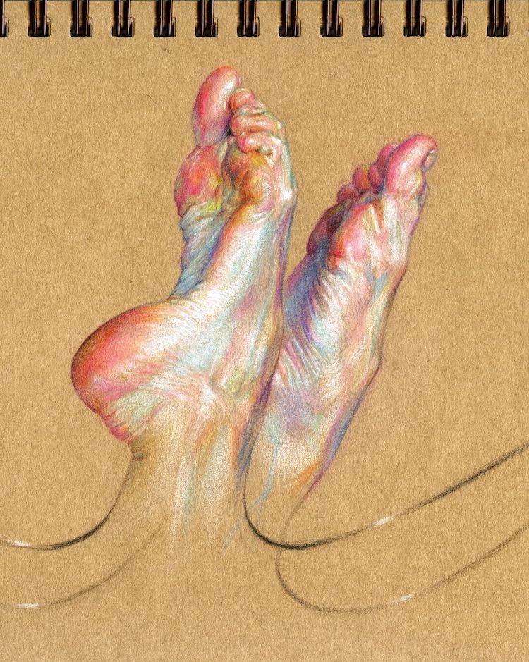 Figurative Drawings by Wanjin GIM