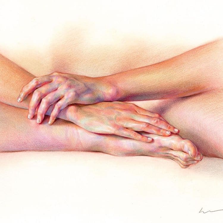 Figurative Drawings by Wanjin GIM