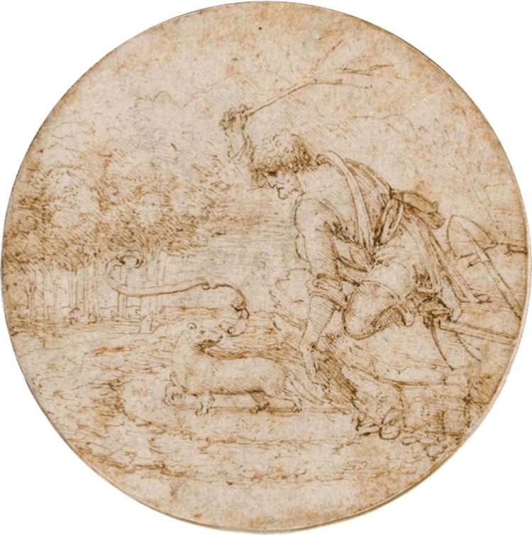 Drawing of an Ermine