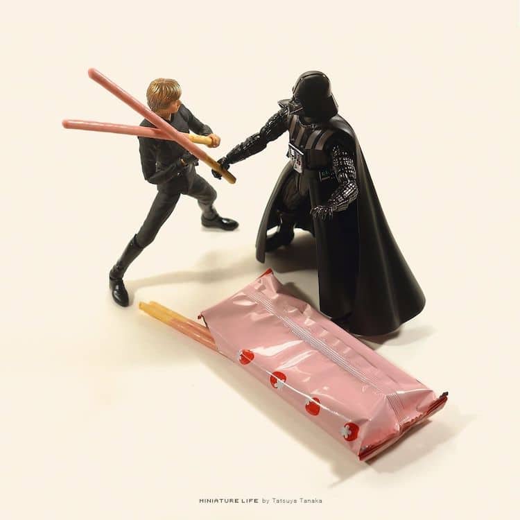 - ViralBandit Miniature Star Wars Art by Tatsuya Tanaka