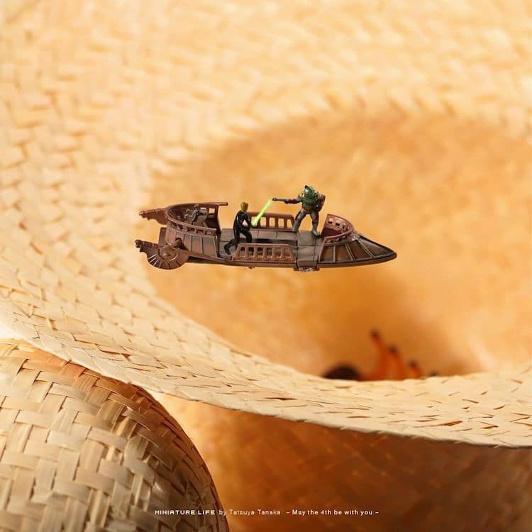 - ViralBandit Miniature Star Wars Art by Tatsuya Tanaka