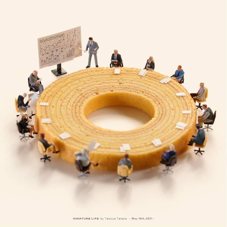 - ViralBandit Miniature Art by Tatsuya Tanaka