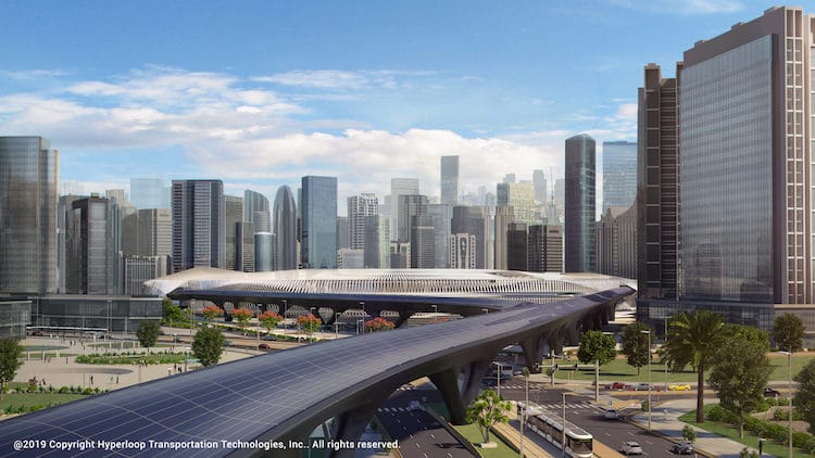 - ViralBandit Hyperloop Station by Day