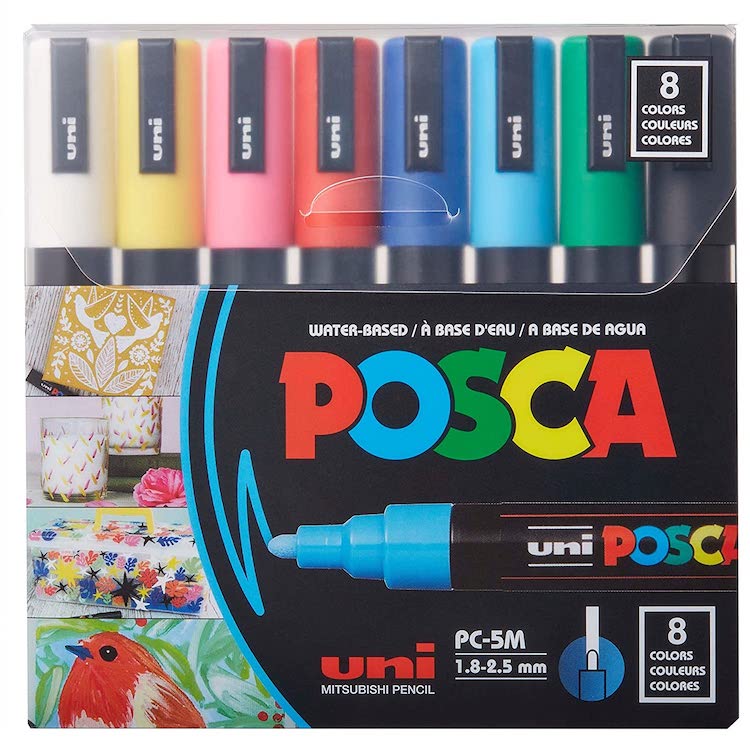 Posca Paint Markers Set of 8