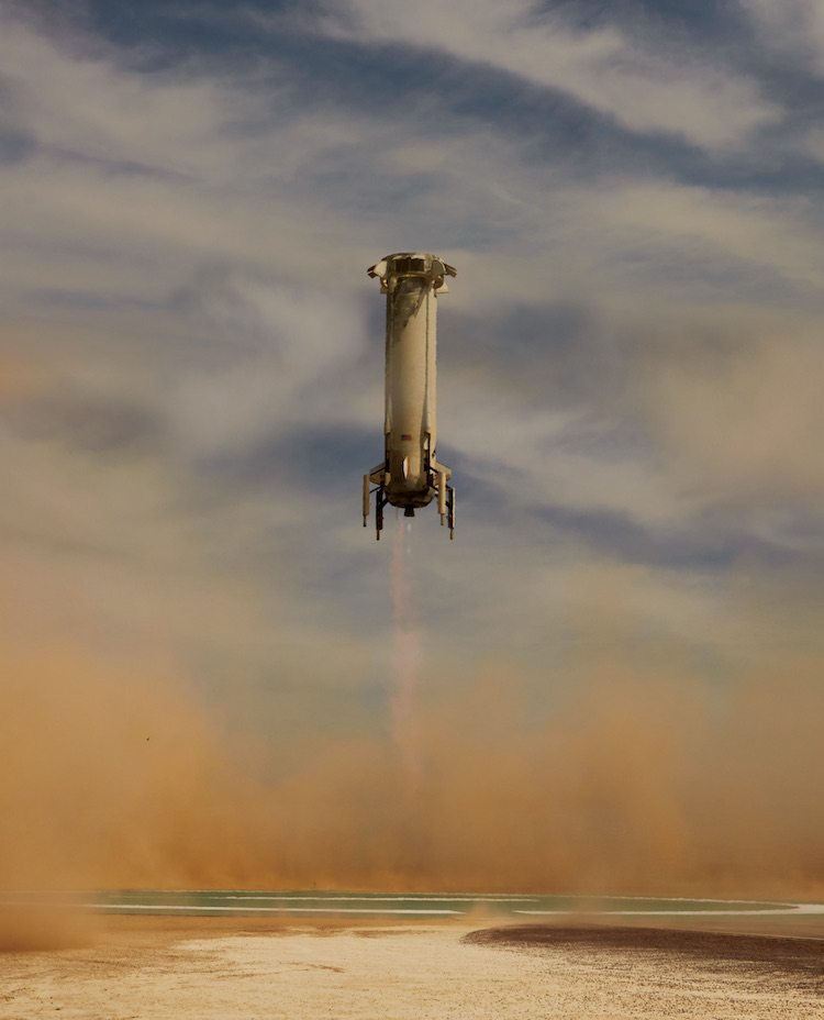 Jeff Bezos Blue Origin Launch