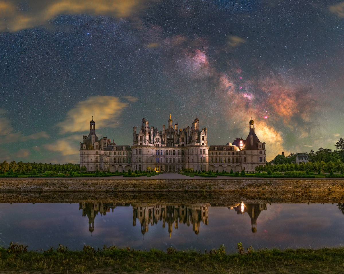 Stars Over Château de Chambord in France