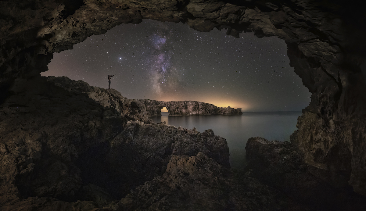 Milky Way in Menorca