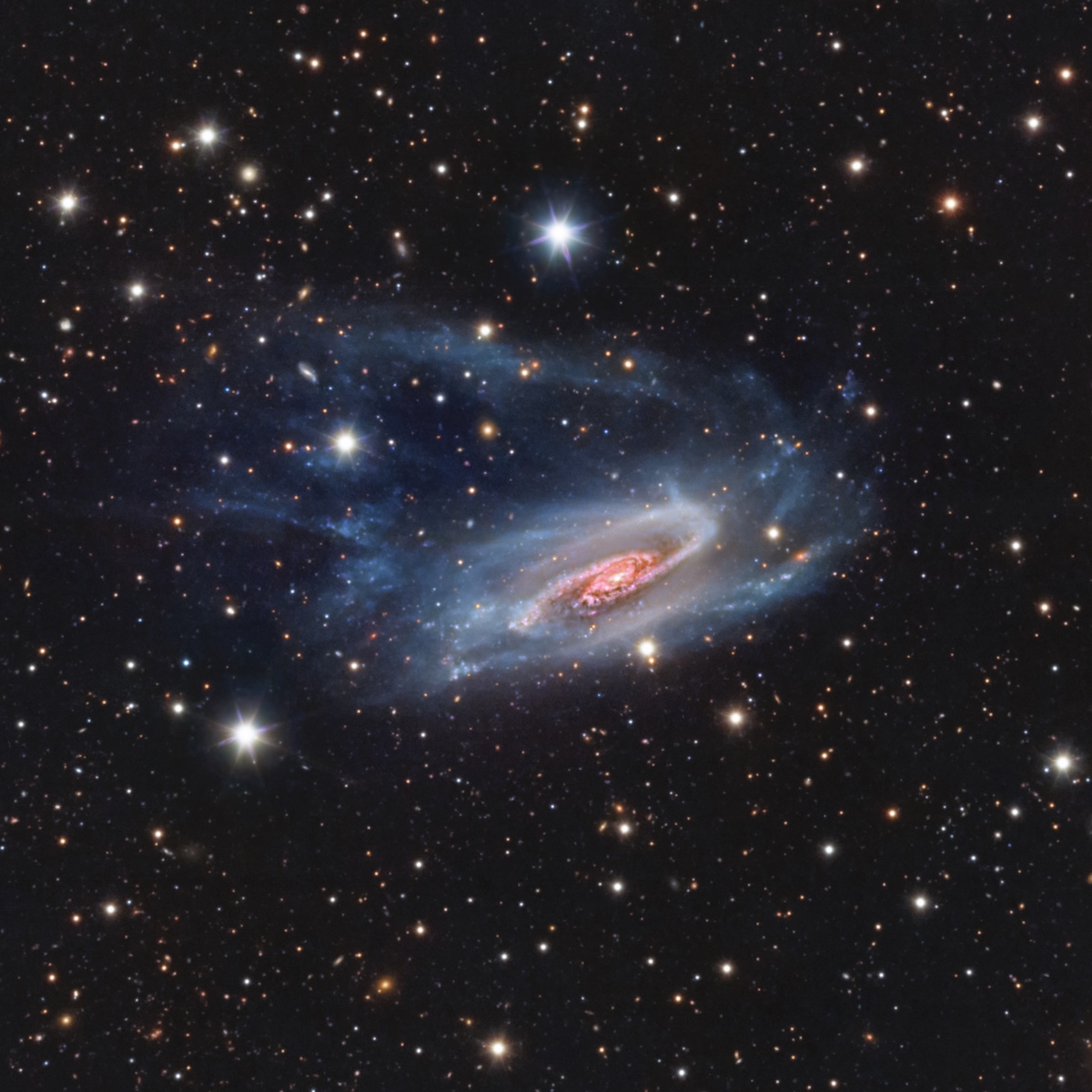 NGC 3981 Spiral Galaxy
