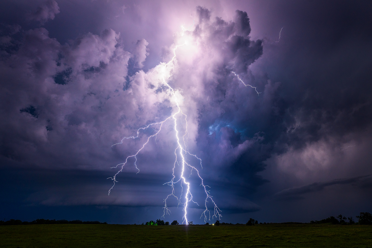 Lightning by Mike Oblinski