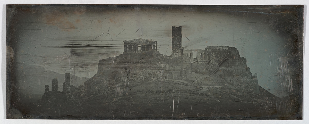 Western Approach to the Acropolis, Athens, 1842.