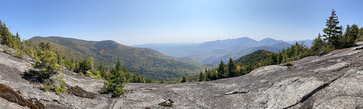 Adirondack Mountains Panoramic Photo from iPhone