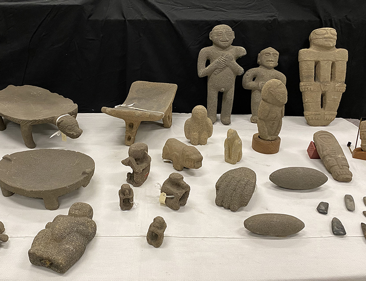 Returned Stone Pre-Hispanic Artifacts from the Keith Collection