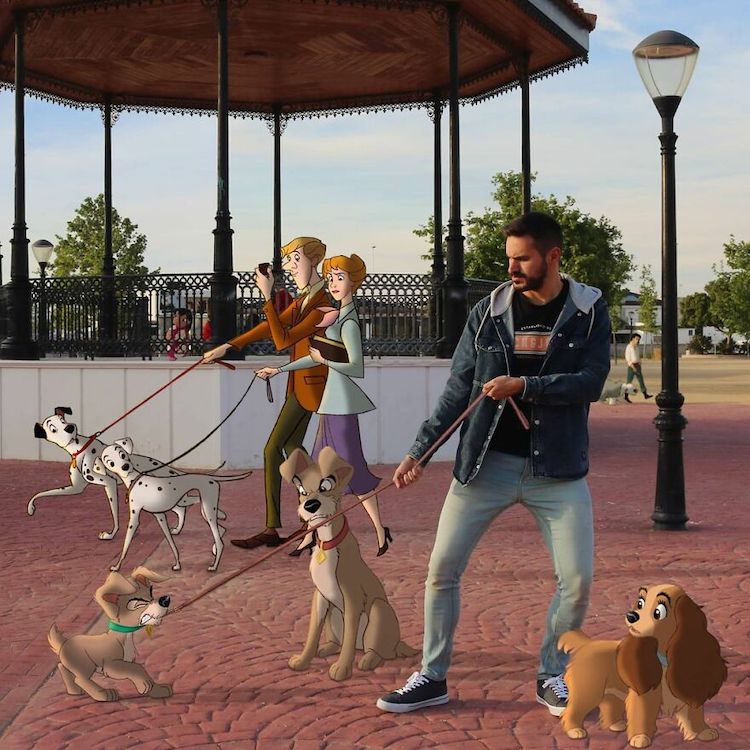 Disney Character Digital Art by Samuel MB