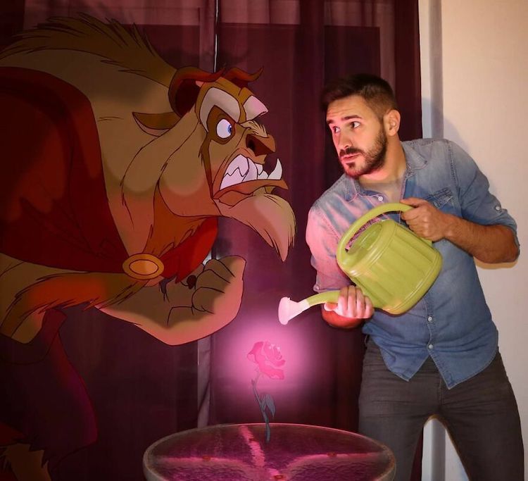 Disney Character Digital Art by Samuel MB