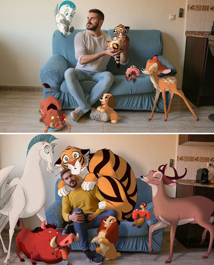 Disney Character Digital Art by Samuel MB