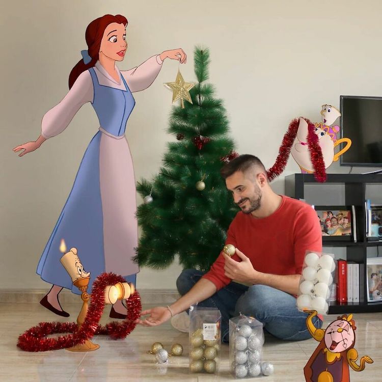 Disney Character Digital Art by Samuel MB