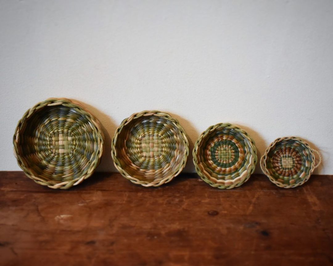 Woven Baskets by Foraged Fibers