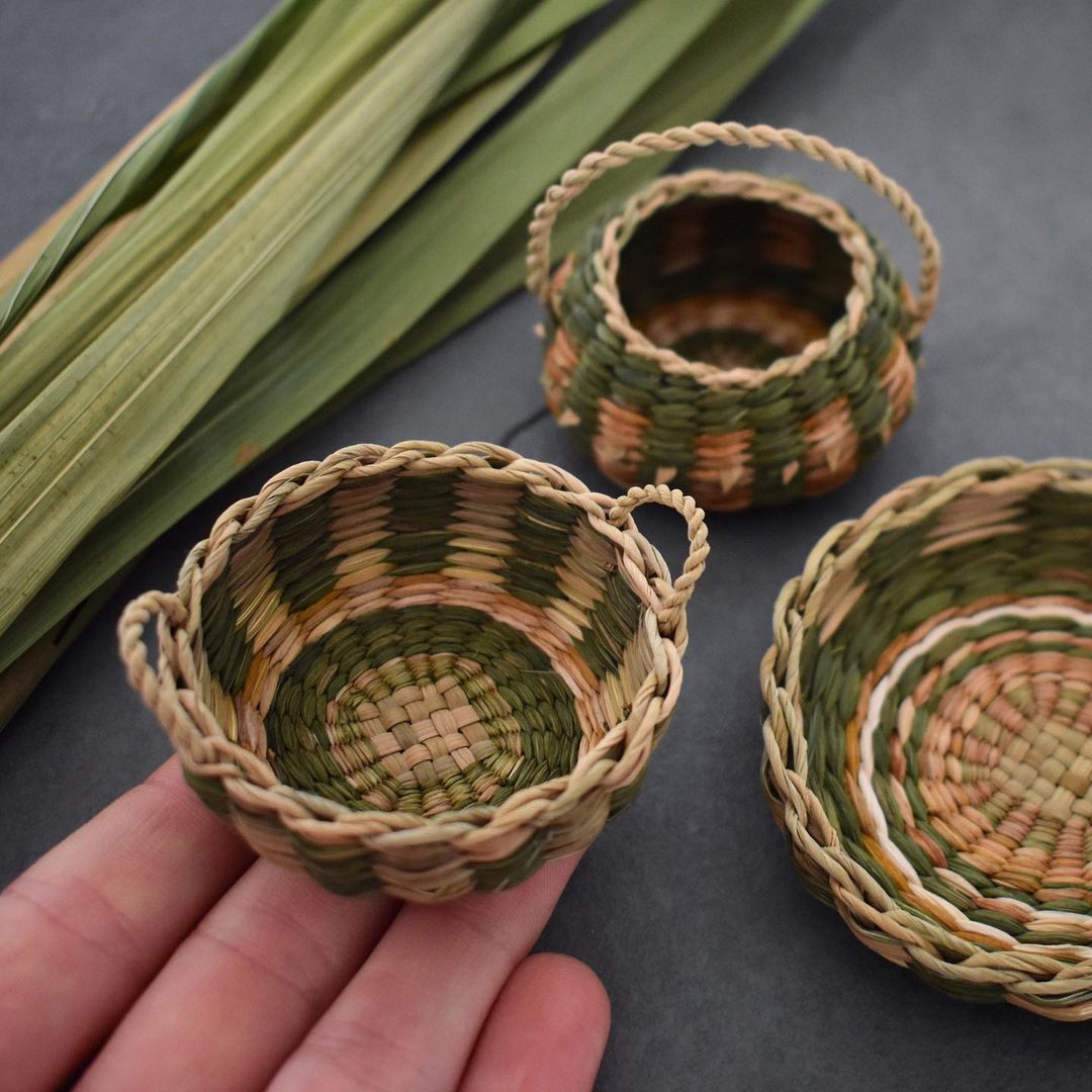 Woven Baskets by Foraged Fibers