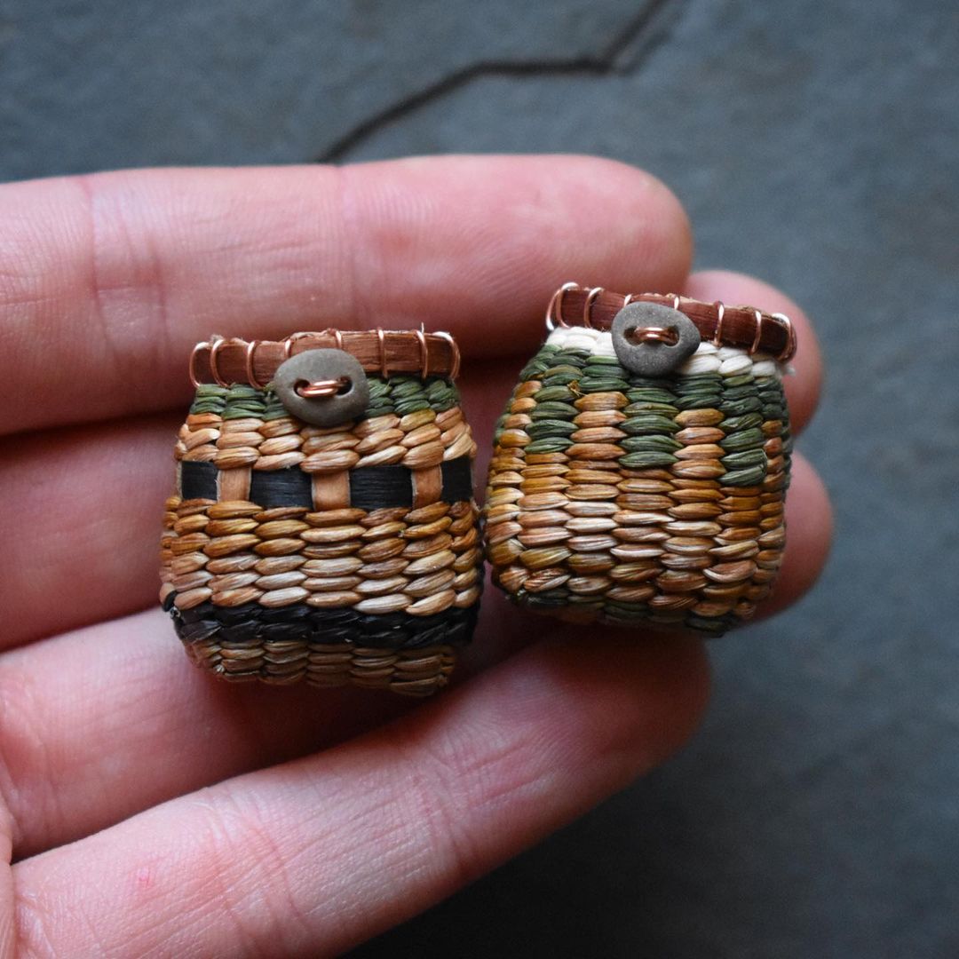 Woven Baskets by Foraged Fibers
