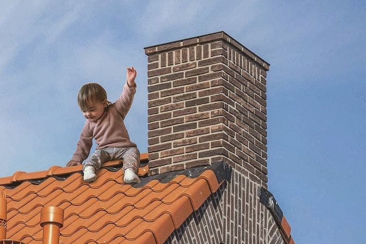 Photoshopped Image of Dad and His Kid Doing Something Dangerous