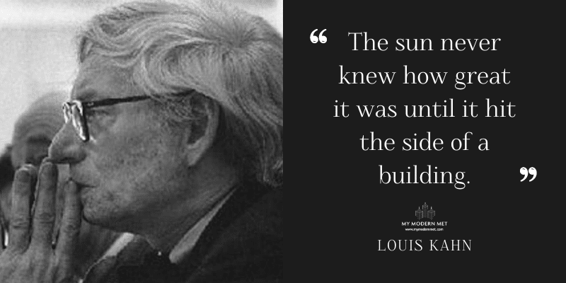 Louis Kahn Architecture Quote
