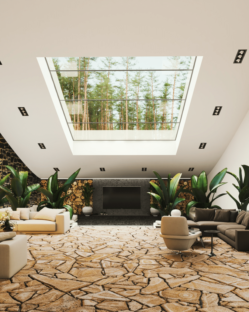 Interior of Milad Eshtiyaghi designed Landscape House