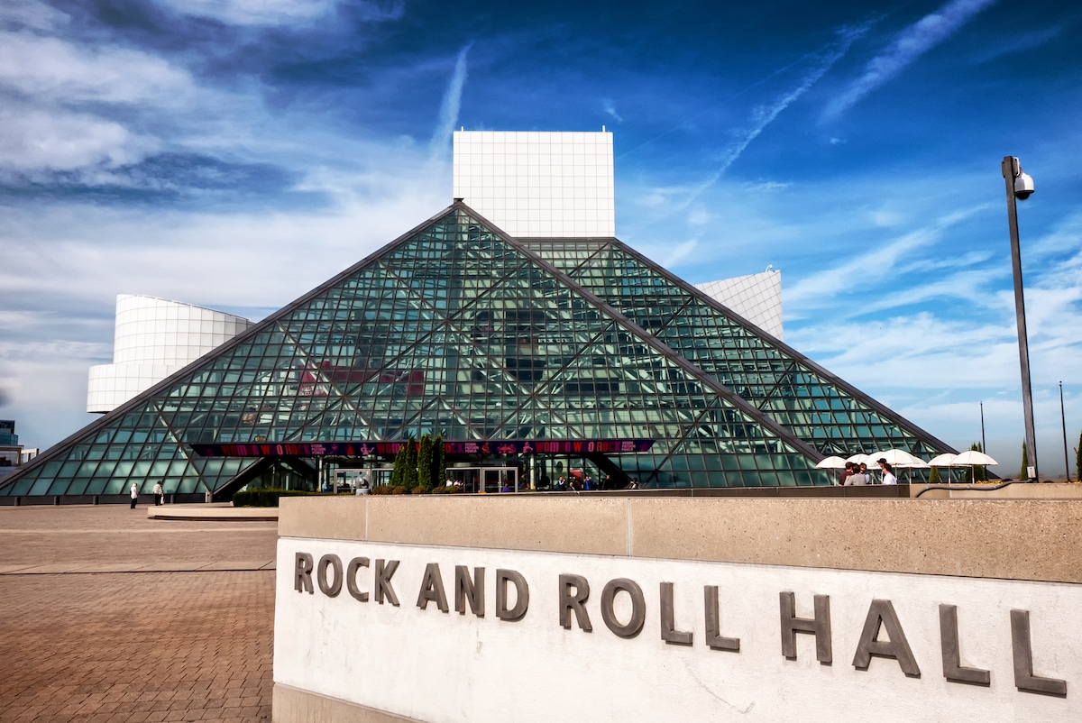 Rock & Roll Hall of Fame by I.M. Pei