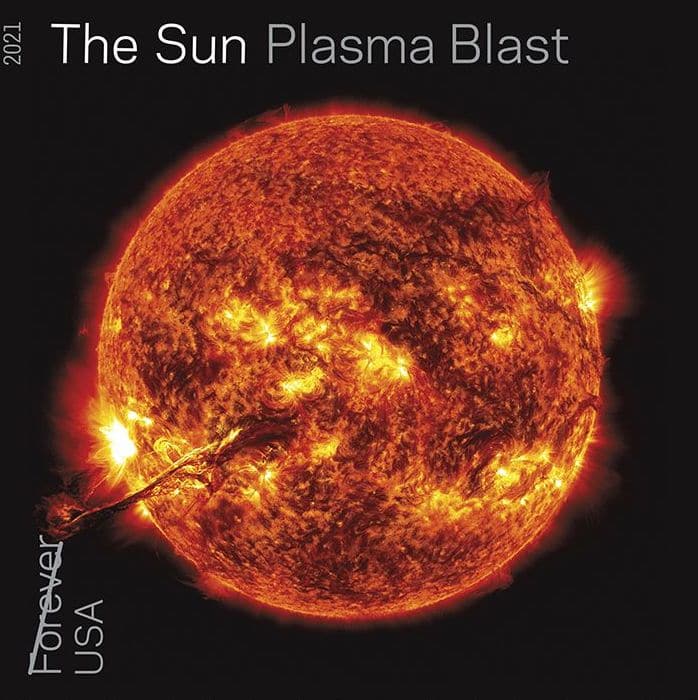 The Sun Plasma Blast Stamp