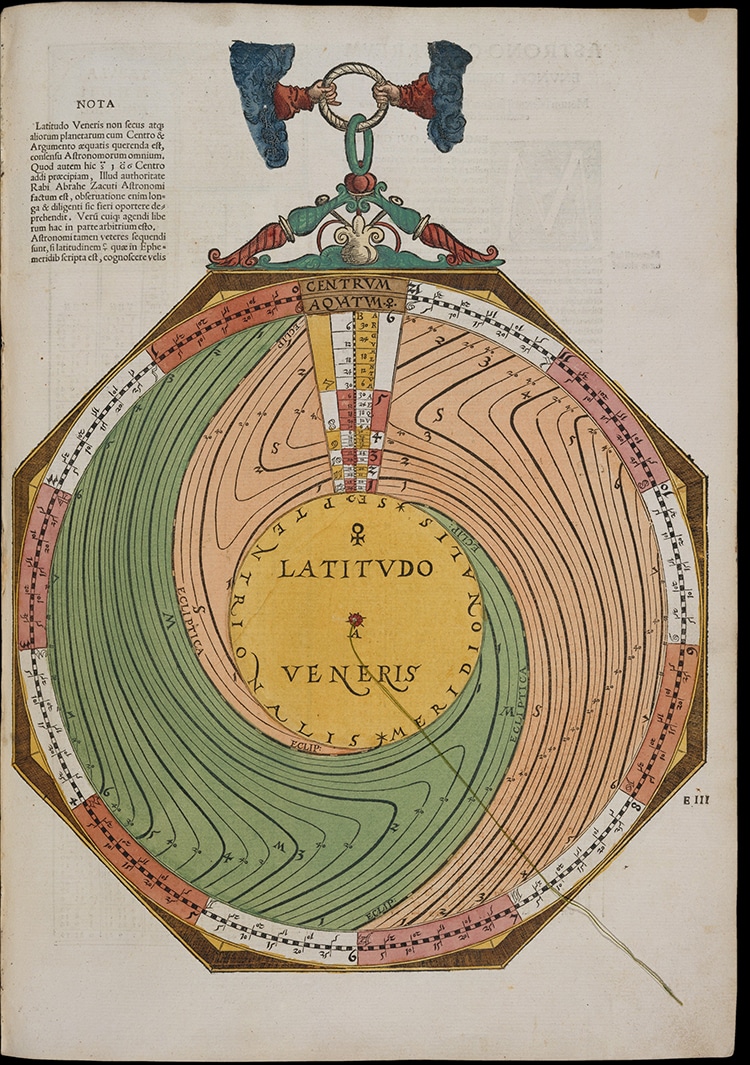Astronomicum Caesareum Renaissance Science Book and Illuminated Manuscripts