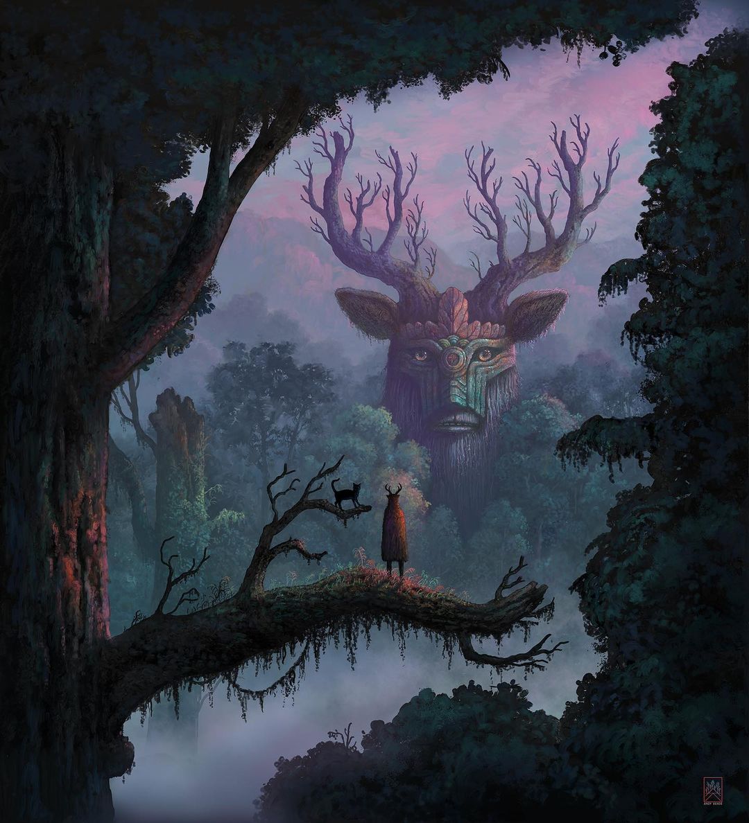 Fantastical Digital Paintings by Andy Kehoe