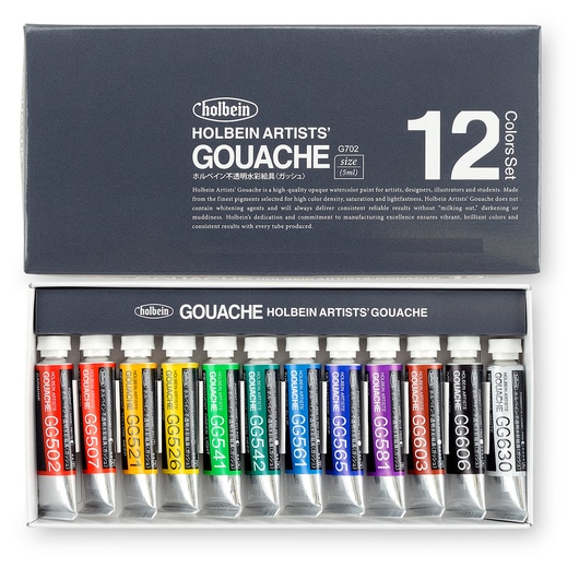 Holbein Gouache Paint Set