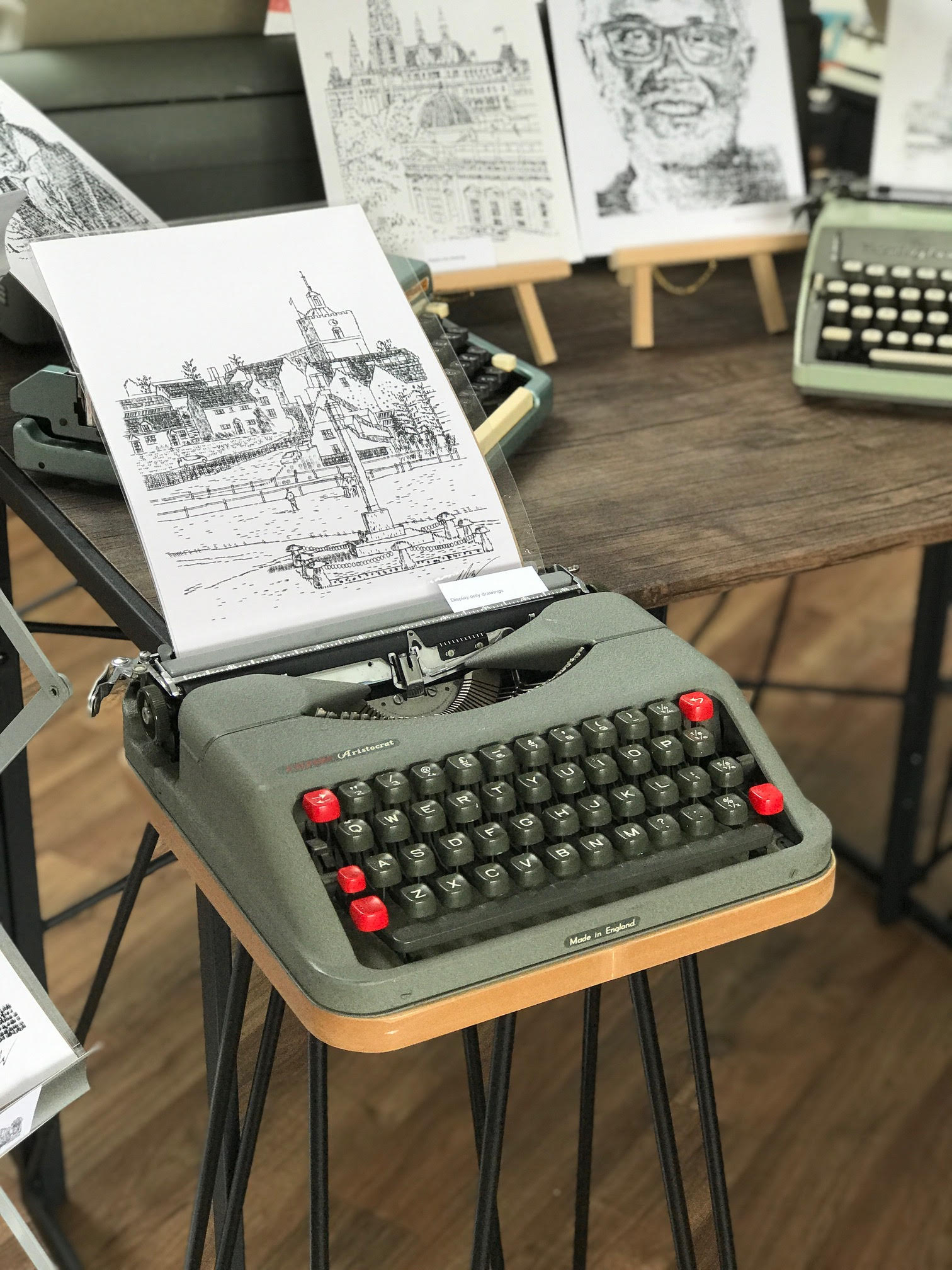 - ViralBandit Typewriter Art by James Cook