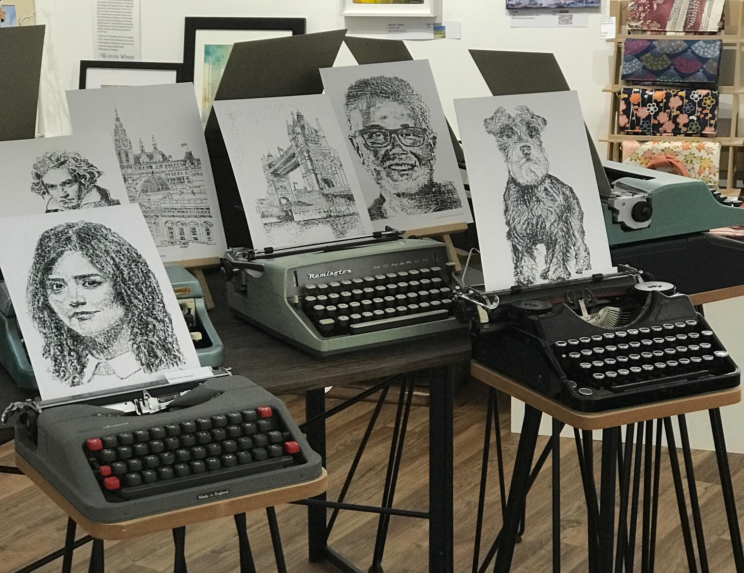 - ViralBandit Typewriter Art by James Cook