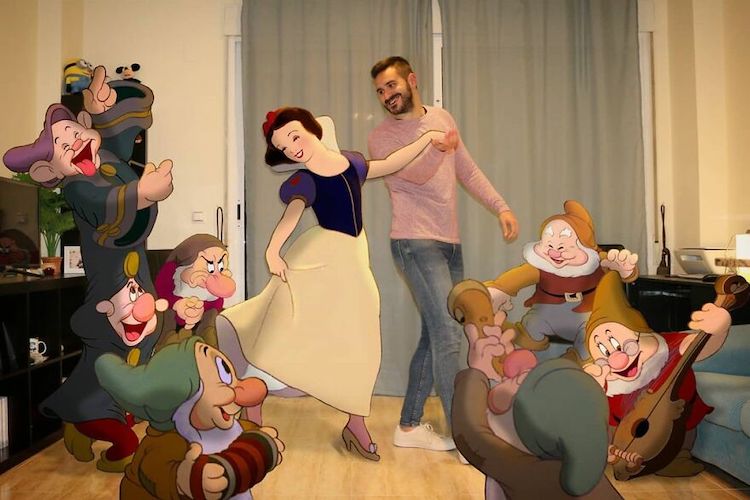 Disney Character Digital Art by Samuel MB
