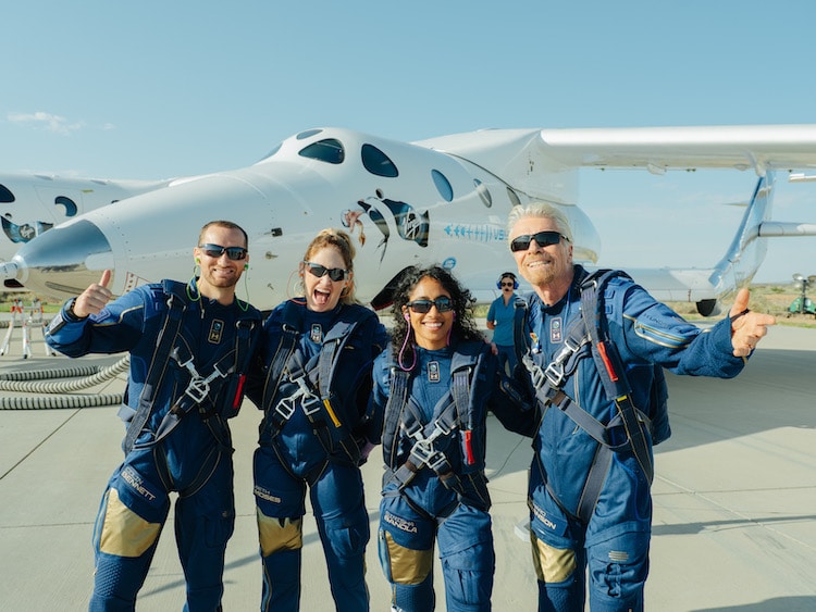 Virgin Galactic Crew After First Space Flight