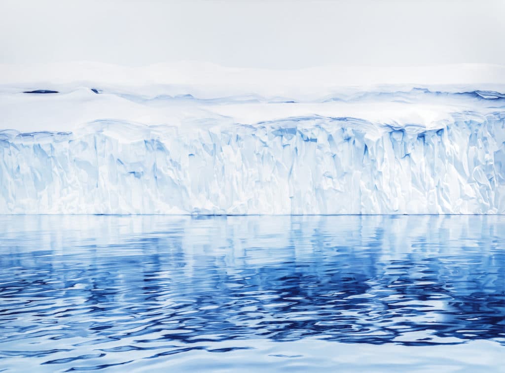 - ViralBandit Pastel Drawing of Disco Bay in Greenland