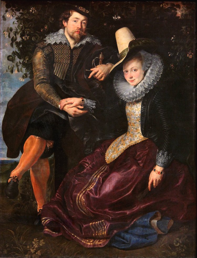 Rubens and Isabelle Brante Painting by Peter Paul Rubens