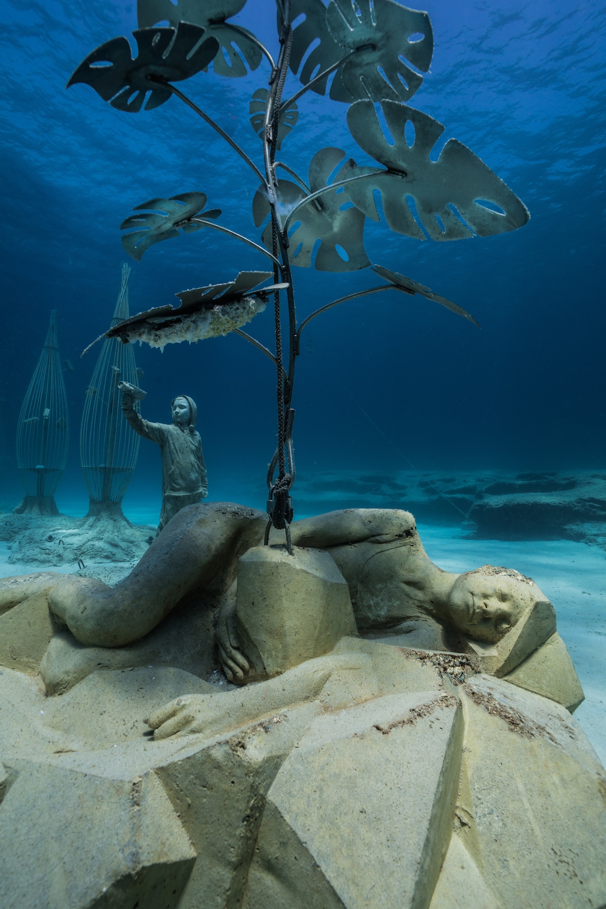 Jason deCaires Taylor, MUSAN, the first underwater museum in the Mediterranean