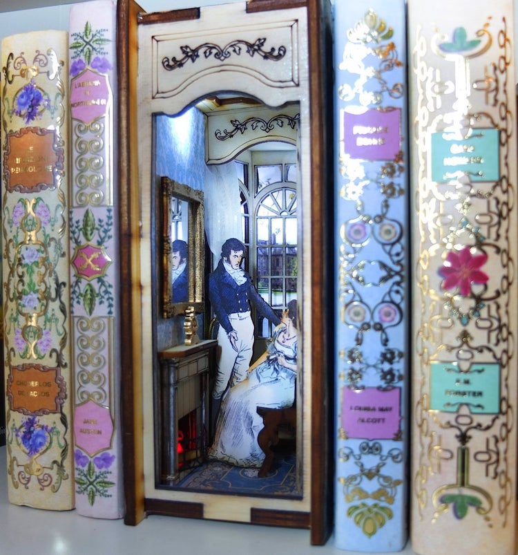 Bookshelf Diorama
