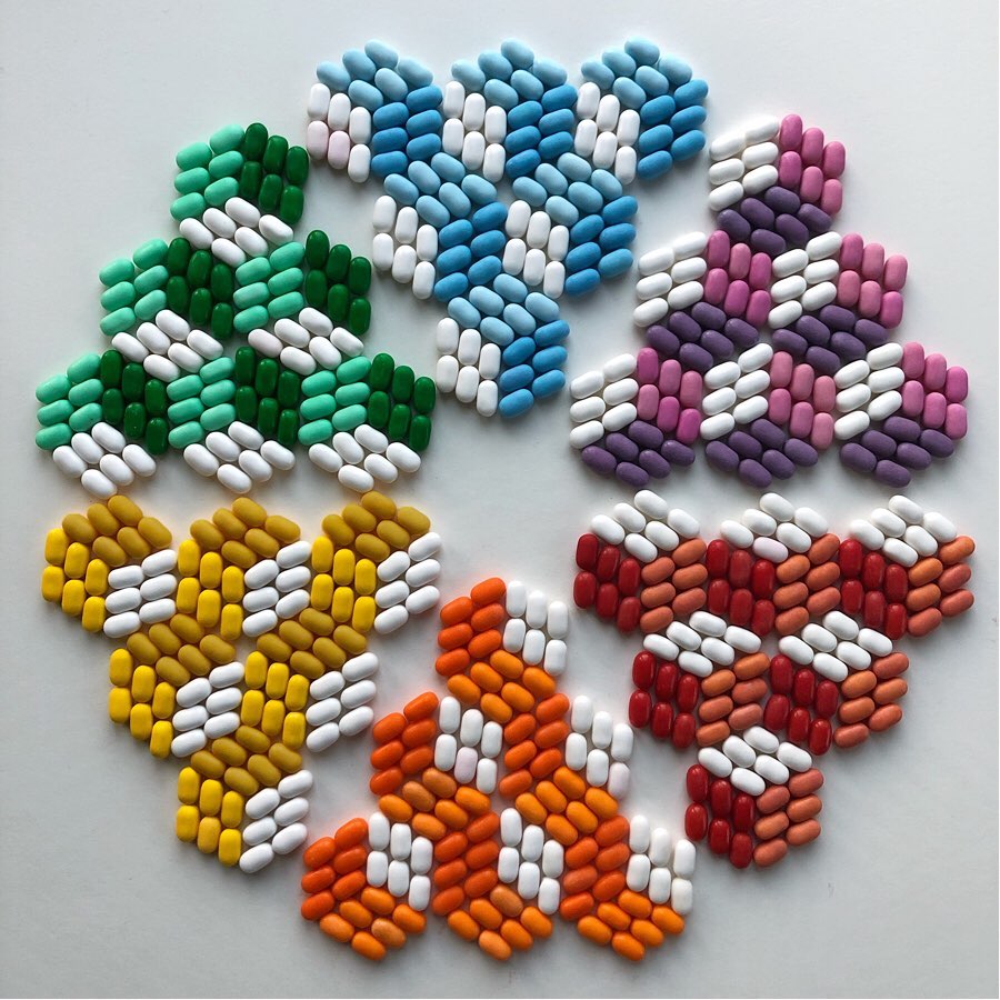 Colorful Arrangements by Adam Hillman