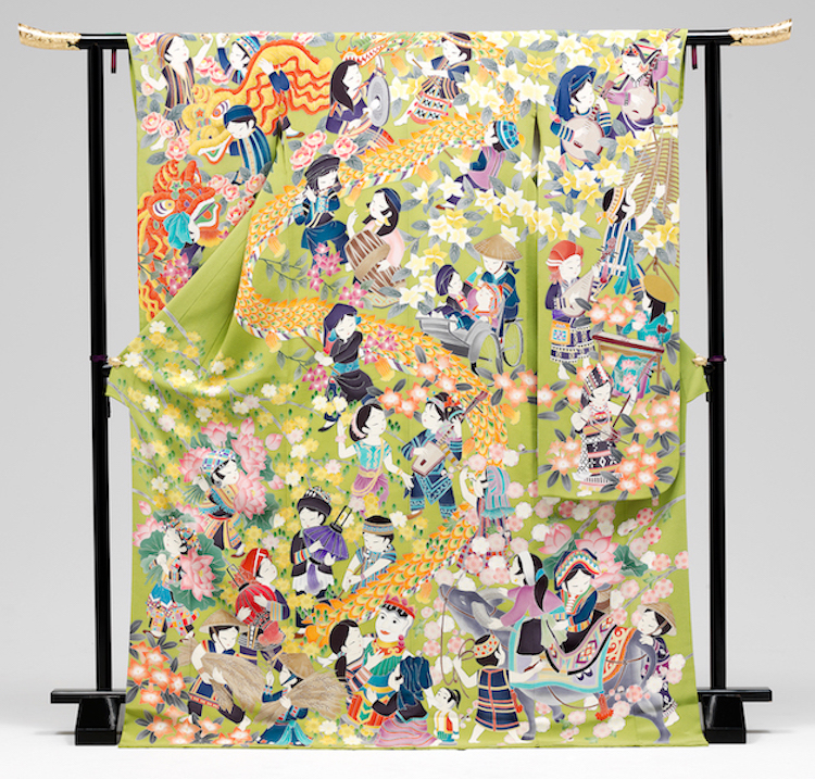 Japan Makes Kimonos for Every Country at Tokyo 2020 Olympics