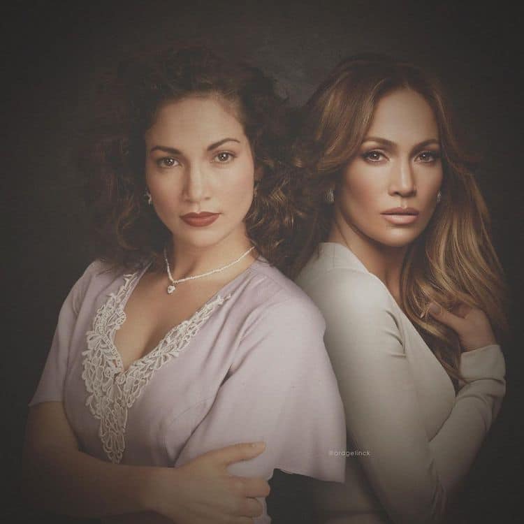 Then and Now Celebrity Photos by Ard Gelinck