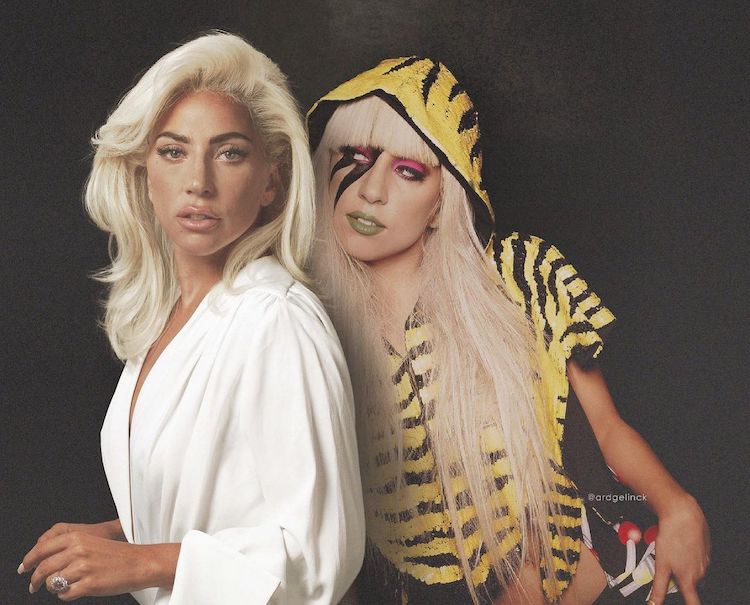 Then and Now Celebrity Photos by Ard Gelinck