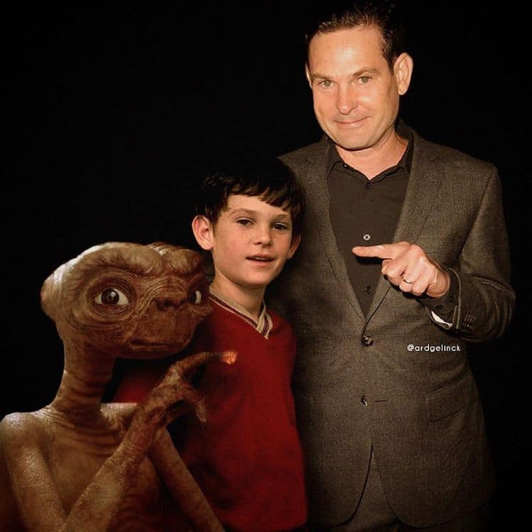 Then and Now Celebrity Photos by Ard Gelinck