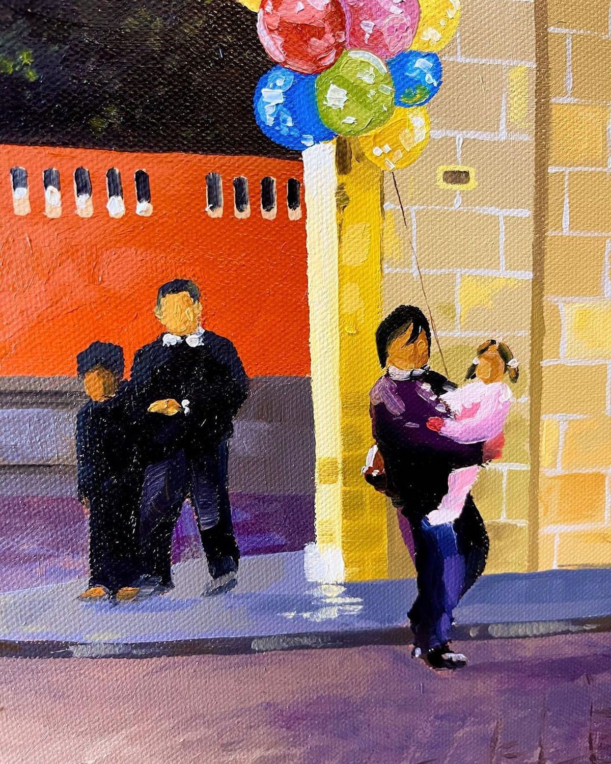 Oil Painting of Mexico by Courtney Myers