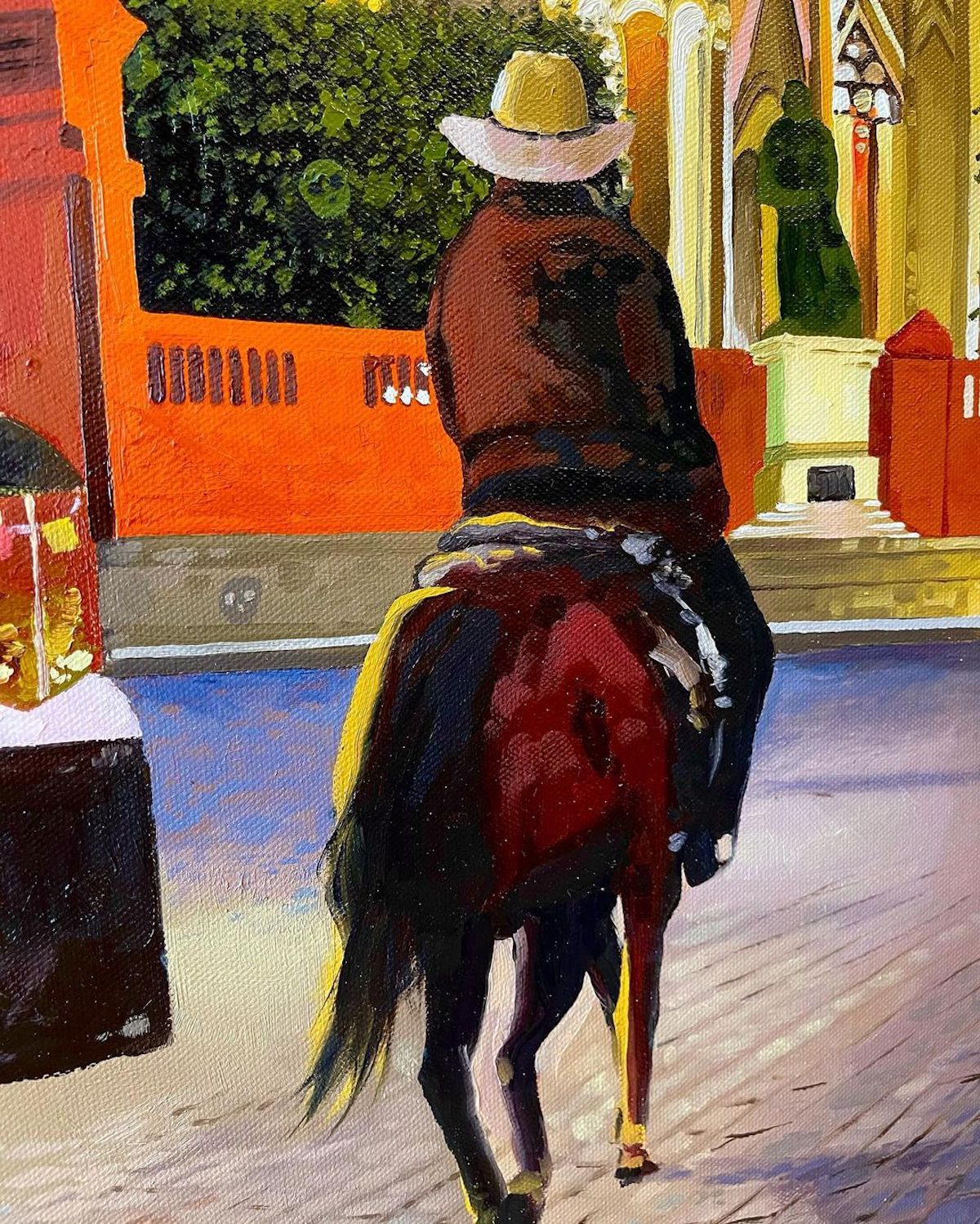 Oil Painting of Mexico by Courtney Myers