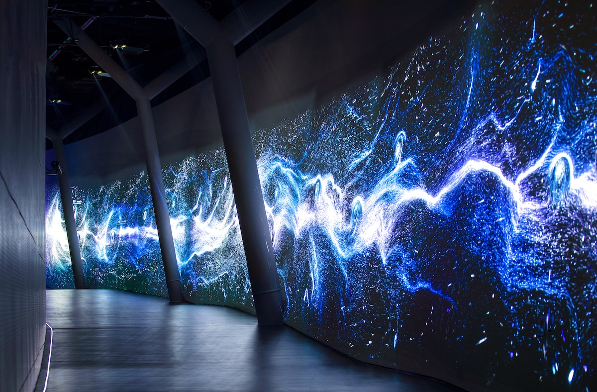 Interior Exhibit of the Shanghai Astronomy Museum by Ennead Architects, Captured by Arch-Exist