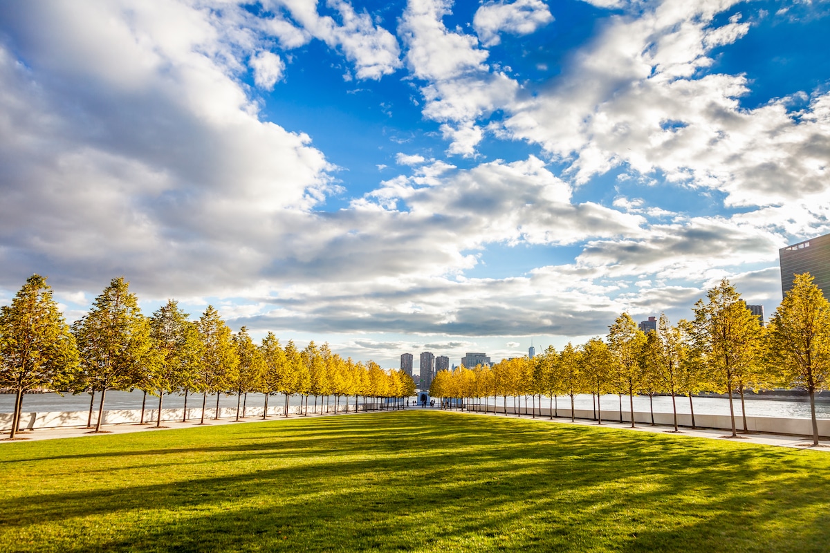 Four Freedoms Park by Louis Kahn