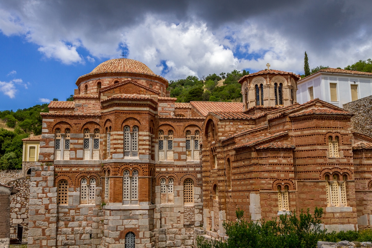 Hosios Loukas, a famous example of Byzantine architecture