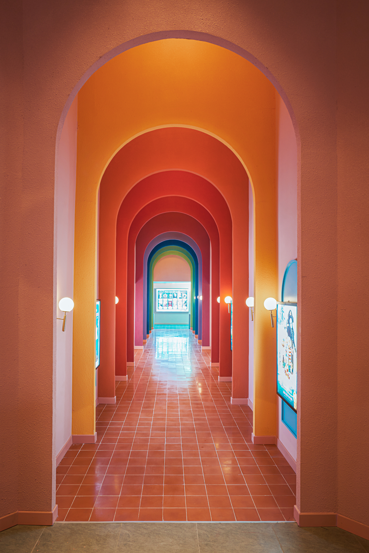 Corridor of Beta Cinema by Module K